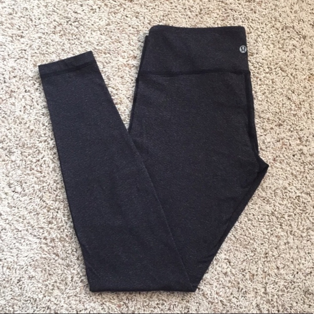 Dark gray size 10 lulu leggings (resell)